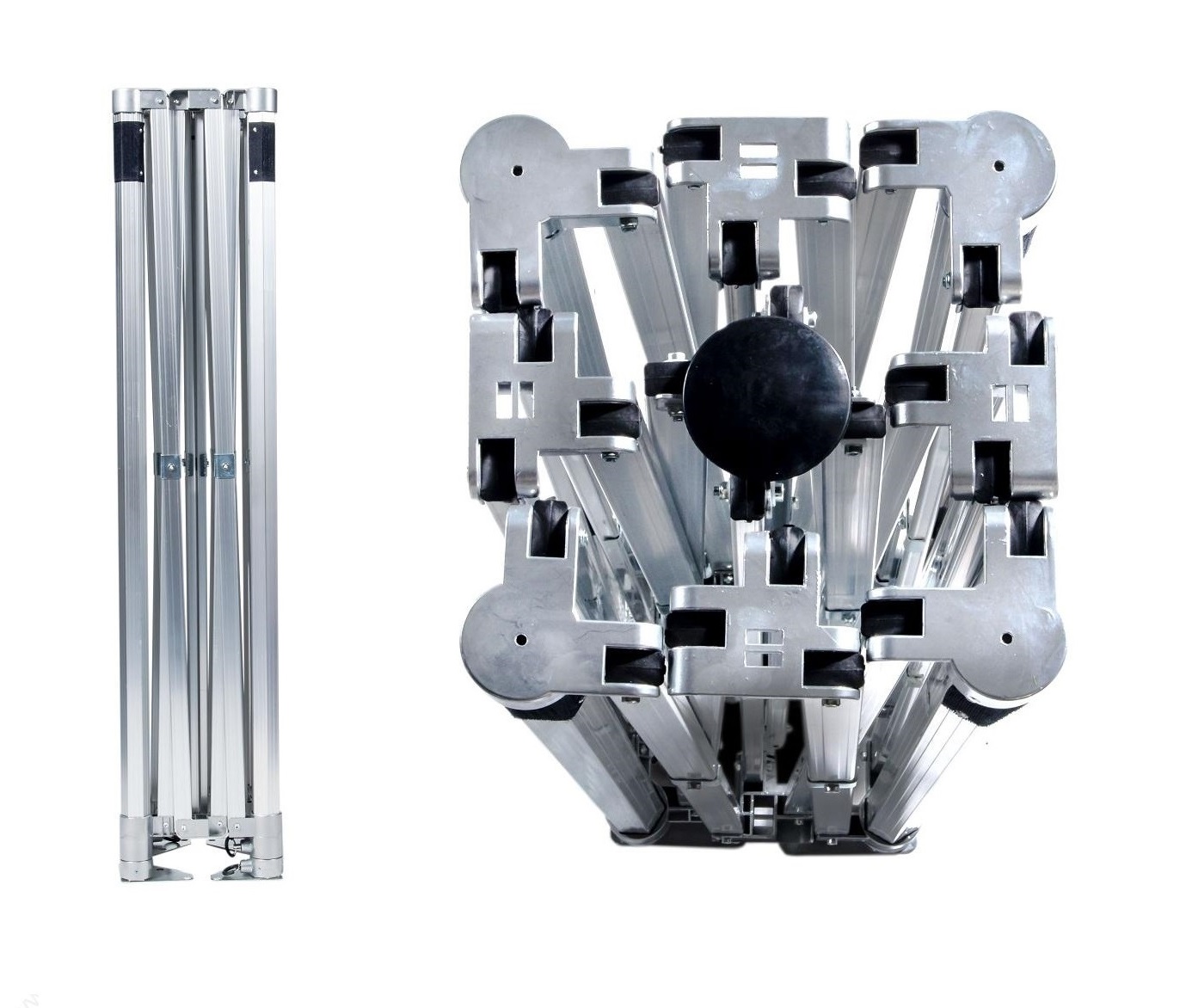 TENTino Konstrukce nůžkového párty stanu BIG HEXAGON 6x6 m bez opláštění