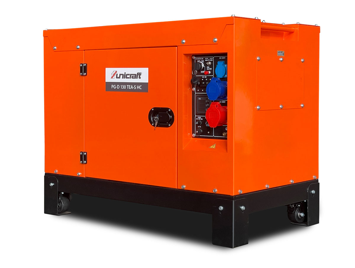 Elektrocentrála Unicraft® PG-D 130 TEA-S HC