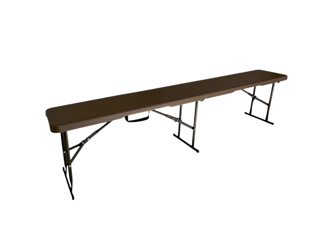 TENTino Plastová skládací lavice WOOD 180 cm