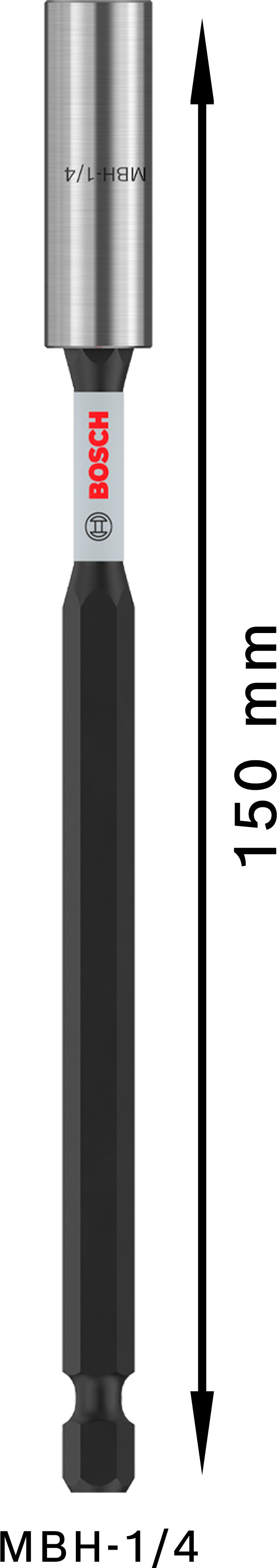 Držák bitu 1/4" Bosch PRO IMPACT Dostupné varianty: Držák bitu 1/4" Bosch PRO IMPACT 150 mm