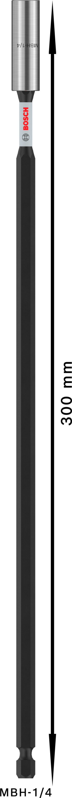 Držák bitu 1/4" Bosch PRO IMPACT Dostupné varianty: Držák bitu 1/4" Bosch PRO IMPACT 300 mm