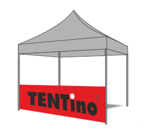 TENTino Polobočnice 6 m s potiskem POUZE LÁTKA Plachtovina - gramáž: polyester 230 g/m2