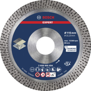 Diamantový řezný kotouč Bosch EXPERT HardCeramic 115 mm