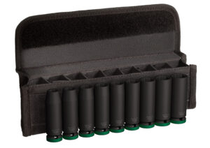Sada prodloužených rázových nástavců Bosch PRO (1/2") - 9 ks (10-19mm)