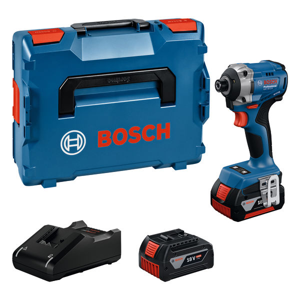 Aku rázový utahovák Bosch GDR 18V-215 (2x4 Ah)