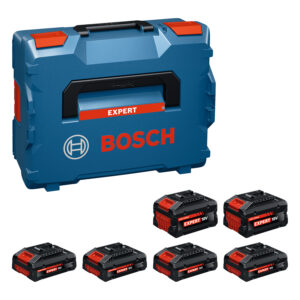 Startovací sada Bosch EXPERT 2x EXBA18V-8 Ah + 4x EXBA18V-4 Ah