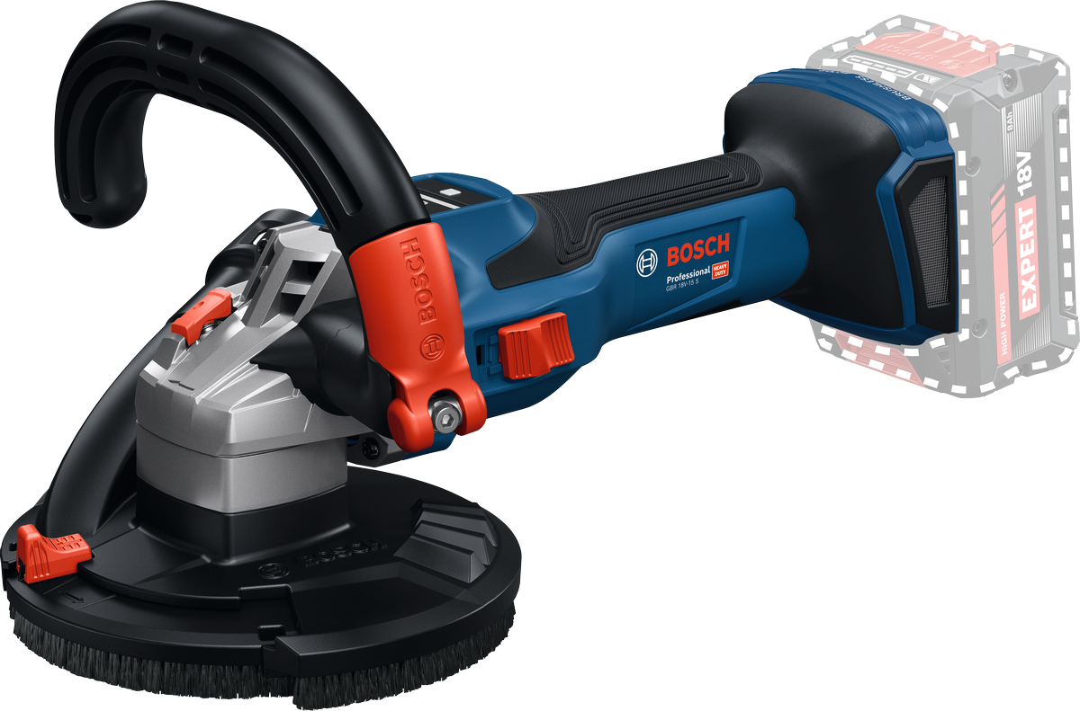 Bruska na beton Bosch GBR 18V-15 S