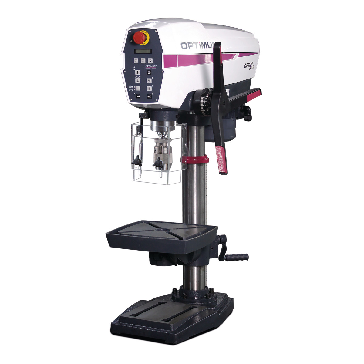 OPTIMUM Sloupová vrtačka OPTIMUM® OPTIdrill DP 26 BV T