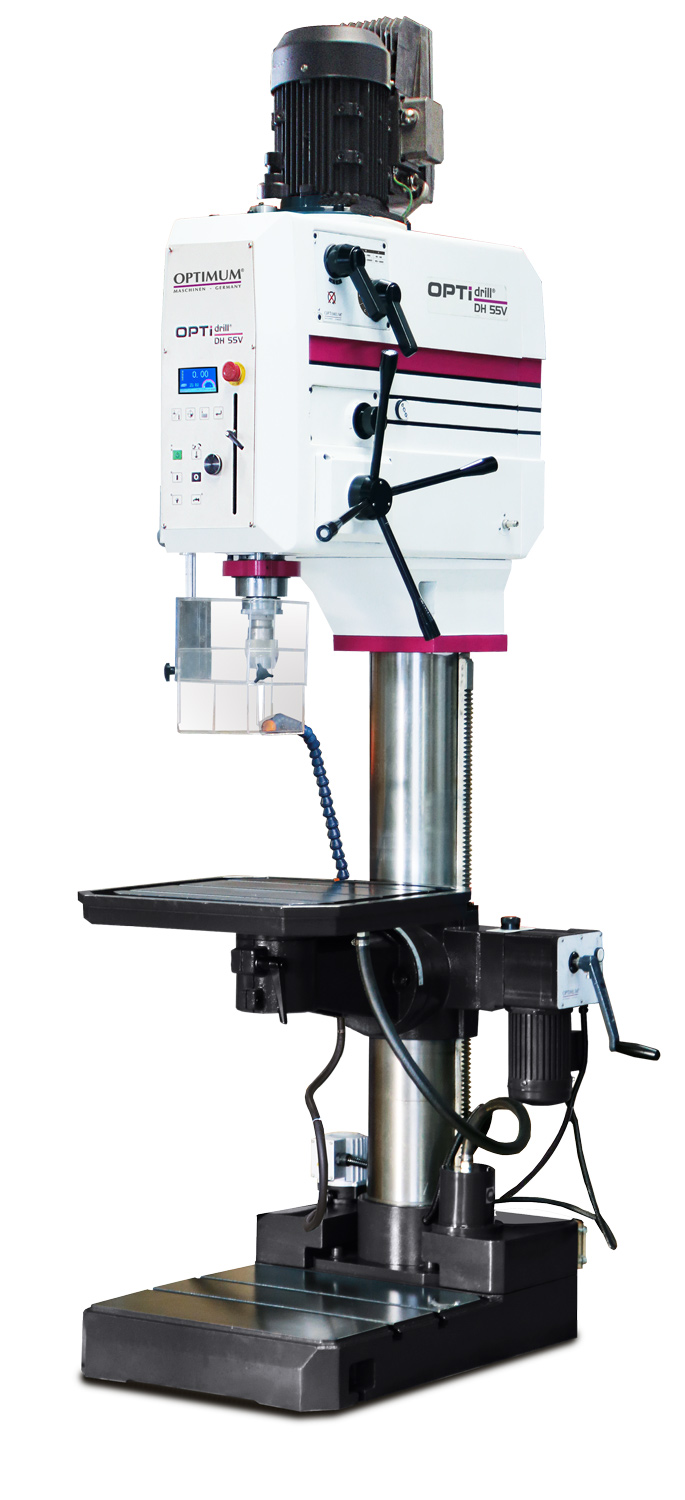 OPTIMUM Sloupová převodová vrtačka OPTIMUM® OPTIdrill DH DH 55V