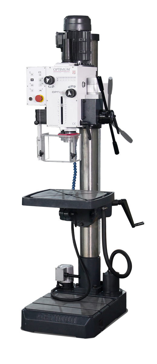 OPTIMUM Sloupová převodová vrtačka OPTIMUM® OPTIdrill DH 40 GPE