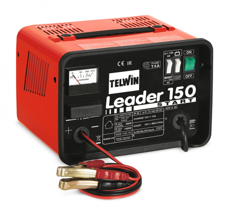 Nabíjecí zdroj se startem Telwin LEADER 150 START