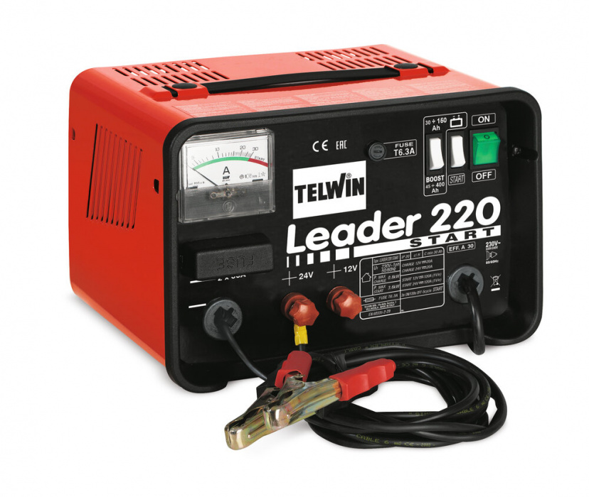 Nabíjecí zdroj se startem Telwin LEADER 220 START