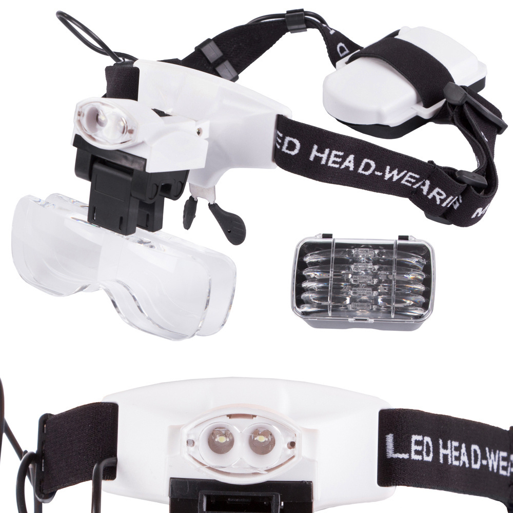 Jipos Tools Hodinářská lupa s LED světlem 09135 JIPOS