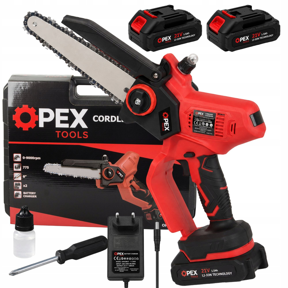 Jipos Tools Aku řetězová pila 8