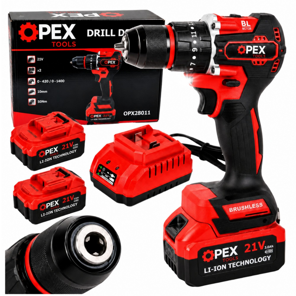 Jipos Tools Aku šroubovák 2x21V 28011 OPEX