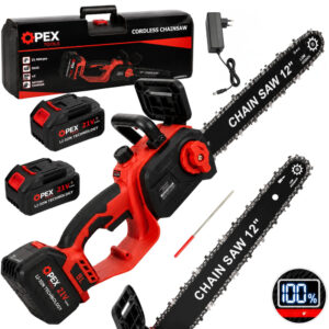 Jipos Tools Aku řetězová pila 12" 2x21V 28015 OPEX