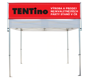 TENTino Sky banner - 3 m (3 různé výšky) Výška sky banneru: výška - 100 cm