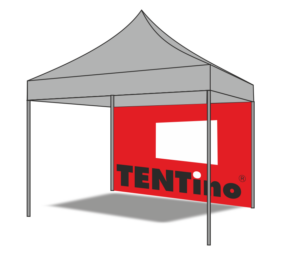 TENTino Transparentní okno 135x90 cm do bočnice