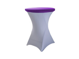 TENTino Elastická čepice STANDARD na desku bistro stolu 80 cm VÍCE BAREV Barva ubrusu: FIALOVÁ / VIOLET