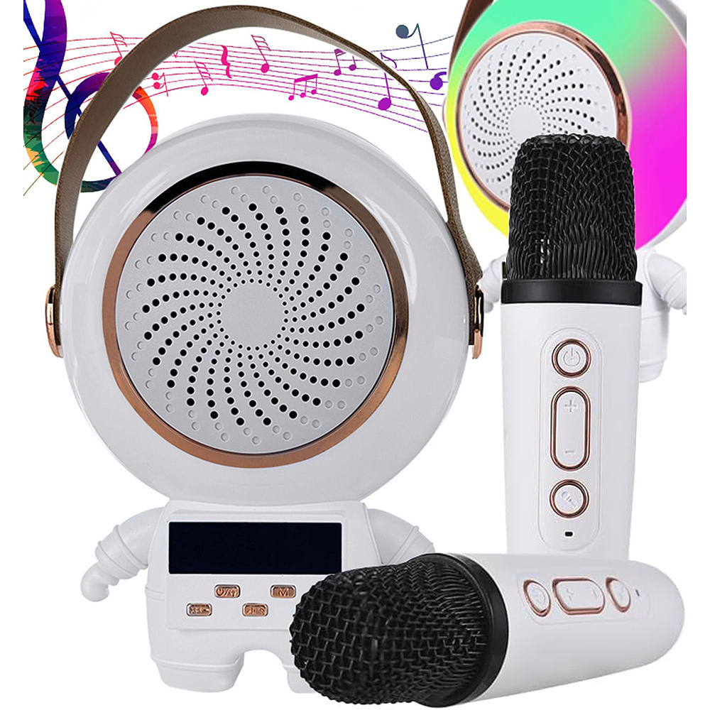 Jipos Tools Bezdrátové karaoke + 2 mikrofony 27312 JIPOS